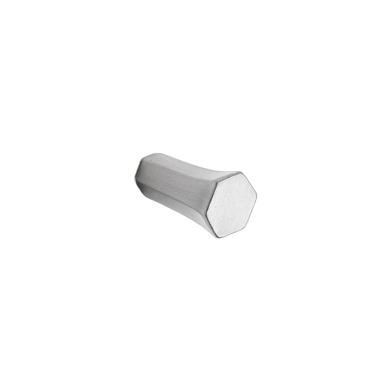 Bouton de meuble Six Fois argent vieilli Jolie