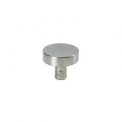Bouton de meuble Lune argent vieilli Jolie
