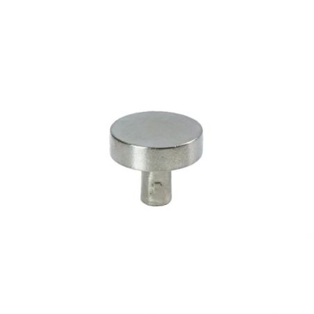 Bouton de meuble Lune argent vieilli Jolie