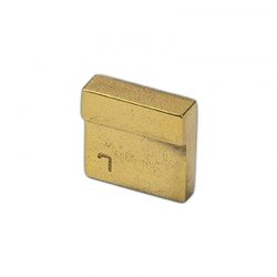 Meubelknop Element in verouderd goud Jolie