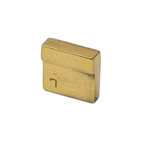 Bouton de meuble Element or vieilli Jolie