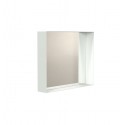 Miroir rectangulaire avec cadre blanc Frost U4127-W