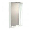 Miroir rectangulaire avec cadre blanc Frost U4128-W