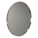 Miroir rond Ø 100 cm avec cadre doré poli Frost U4131-GO