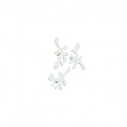 Handdoekhaak W3002-W-3 wit