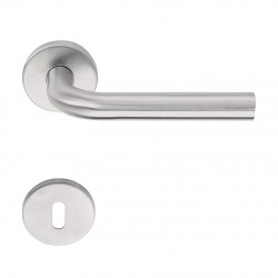 Poignée de porte Formani LB3-19 IN finition inox brossé