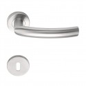 Poignée de porte Formani LB14 IN finition inox brossé