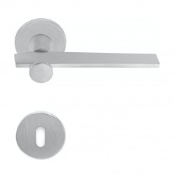 Poignée de porte Formani by Bertram Beerbaum BB100 IN finition inox brossé