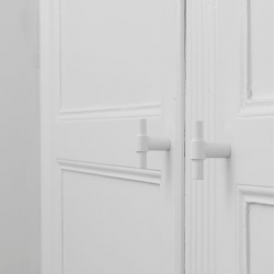 Bouton de meuble blanc PIET BOON PB9 BM