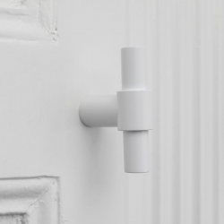 Bouton de meuble blanc PIET BOON PB9 BM