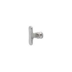 Meubelknop PBU 37 WB wit brons