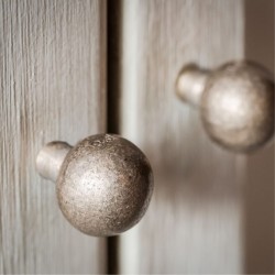 Bouton de meuble bronze brut DAUBY PT 20