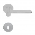 Poignée de porte Formani by Bertram Beerbaum BB102 IN finition inox brossé