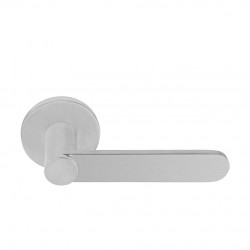 Poignée de porte Formani by Bertram Beerbaum BB103 IN finition inox brossé