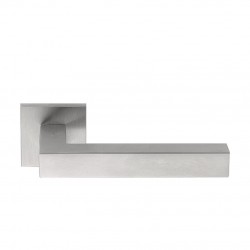 Poignée de porte Formani by Jan Des Bouvrie LSQ1 IN finition inox brossé