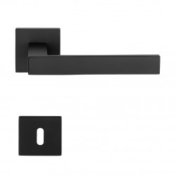 Poignée de porte Formani by Jan Des Bouvrie LSQ2 NM finition noir