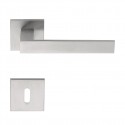Poignée de porte Formani by Jan Des Bouvrie LSQ2-G IN finition inox brossé