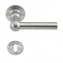 Poignée de porte Formani FVL85/40 IN finition inox brossé