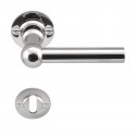 Poignée de porte Formani FVL85/40 IP finition inox poli