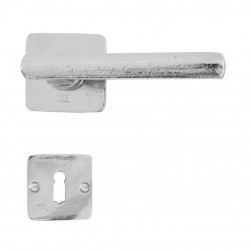 Deurklink Dauby 8529 wit brons uitvoering