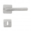 Poignée de porte Dauby 14962 finition bronze blanc satiné