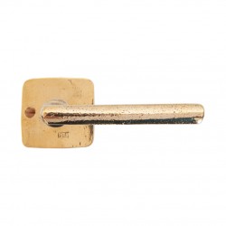 Poignée de porte Dauby 16424 finition bronze brut poli