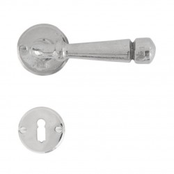 Deurklink Dauby 8527 wit brons uitvoering