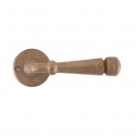 Poignée de porte bronze brut DAUBY PH1830/50R RB