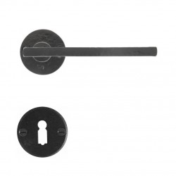 Poignée de porte Dauby by Tom Lenaerts 16867 finition noir