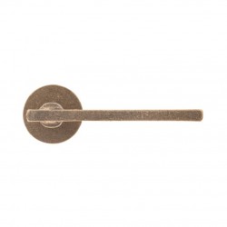 Poignée de porte Dauby by Tom Lenaerts 16871 finition bronze brut