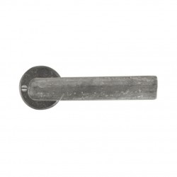 Poignée de porte Dauby 14741 finition métal brut