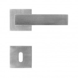 Poignée de porte Pros-eco PE638200 finition inox brossé
