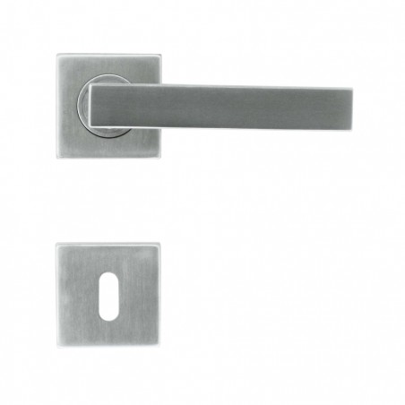 Poignée de porte Pros-eco PE642300 finition inox brossé
