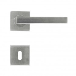 Poignée de porte Pros-eco PE639700 finition inox brossé