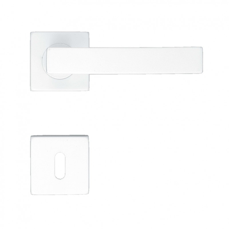 Poignée de porte Pros-eco PE642310 finition blanc