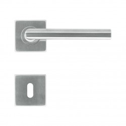 Poignée de porte Pros-eco PE639600 finition inox brossé