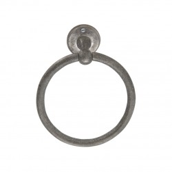 Porte-serviette métal brut...