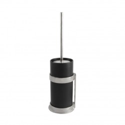 Brosse WC noire - bronze...