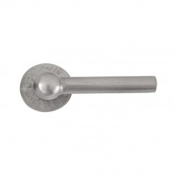 Poignée de porte Dauby BECDF L/R326B FP finition fer poli
