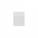 Bouton de meuble blanc JAN DES BOUVRIE JB20M BM