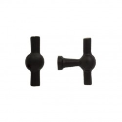 Bouton de meuble noir DAUBY BTCH N