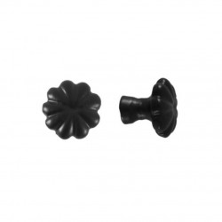 Bouton de meuble noir DAUBY BT270bis N