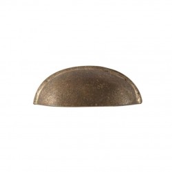 Ruwe bronzen meubelgreep...