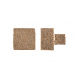 Bouton de meuble PQ 45 RB / bronze brut
