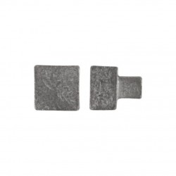Meubelknop PQ 45 RM ruw metaal