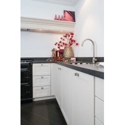 Bouton de meuble PQ20 WBS / bronze blanc satiné