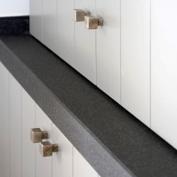 Bouton de meuble PQ25 WB / bronze blanc