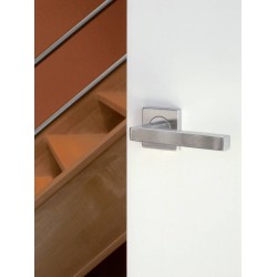 Deurklink Pros-eco PE639700 geborsteld roestvrij staal uitvoering