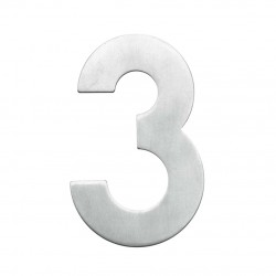Nummer 3, geborsteld...