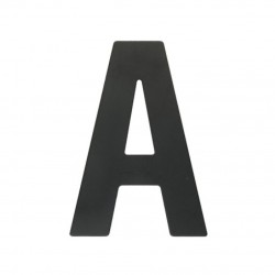 Brief A zwart 130mm MUST FLAT